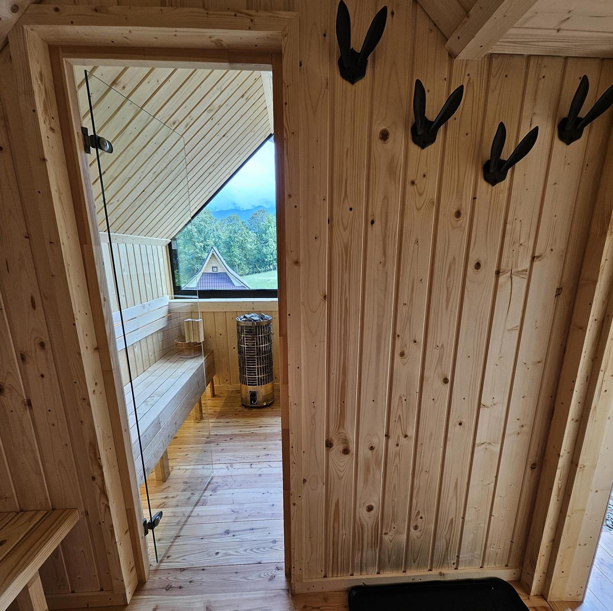 Goralska Chatka 2 Highland Cottage - Split Ac, Jacuzzi, Sauna, Private Parking, Mountains View, Garden, Закопане Екстер'єр фото