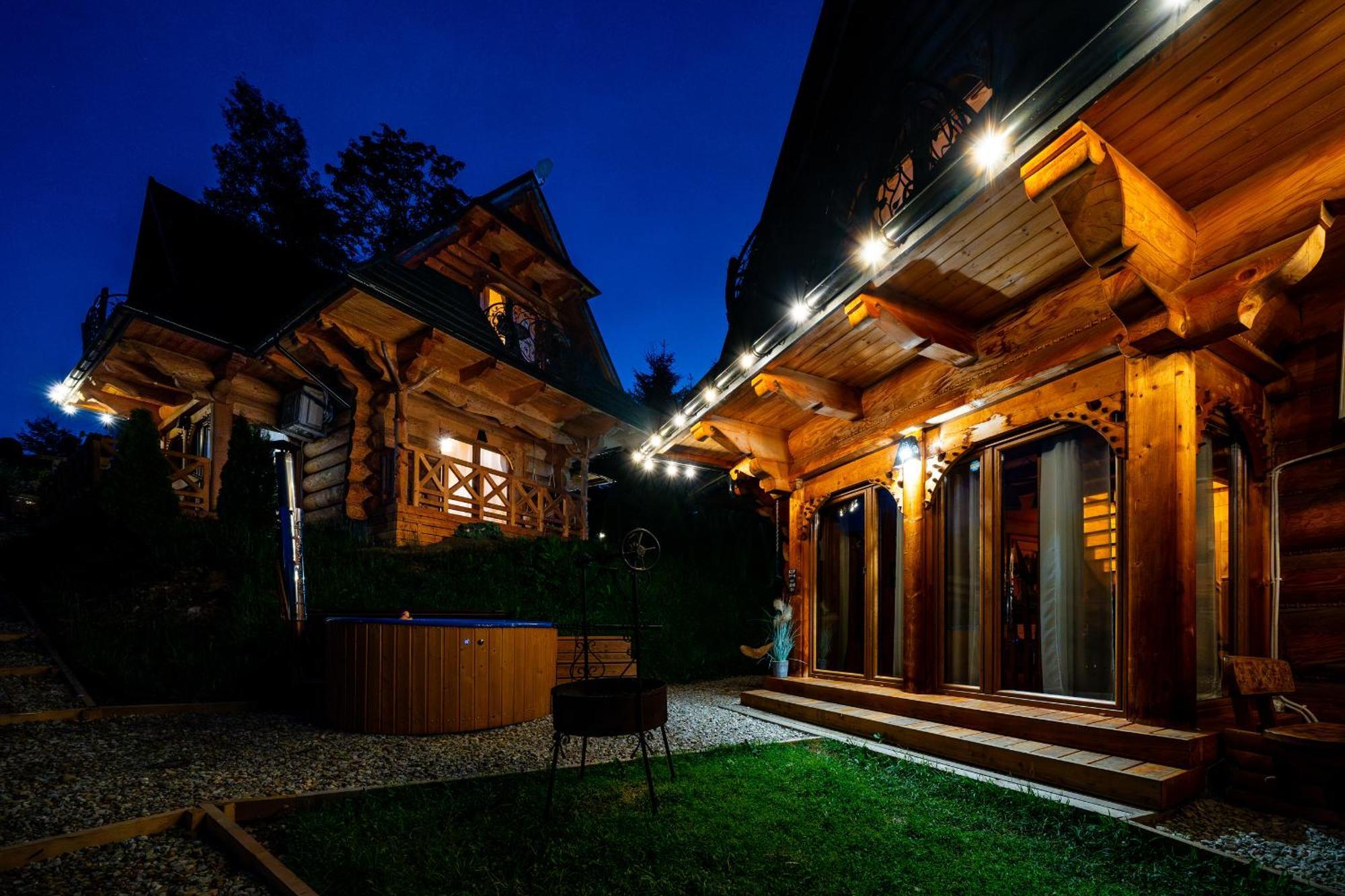Goralska Chatka 2 Highland Cottage - Split Ac, Jacuzzi, Sauna, Private Parking, Mountains View, Garden, Закопане Екстер'єр фото